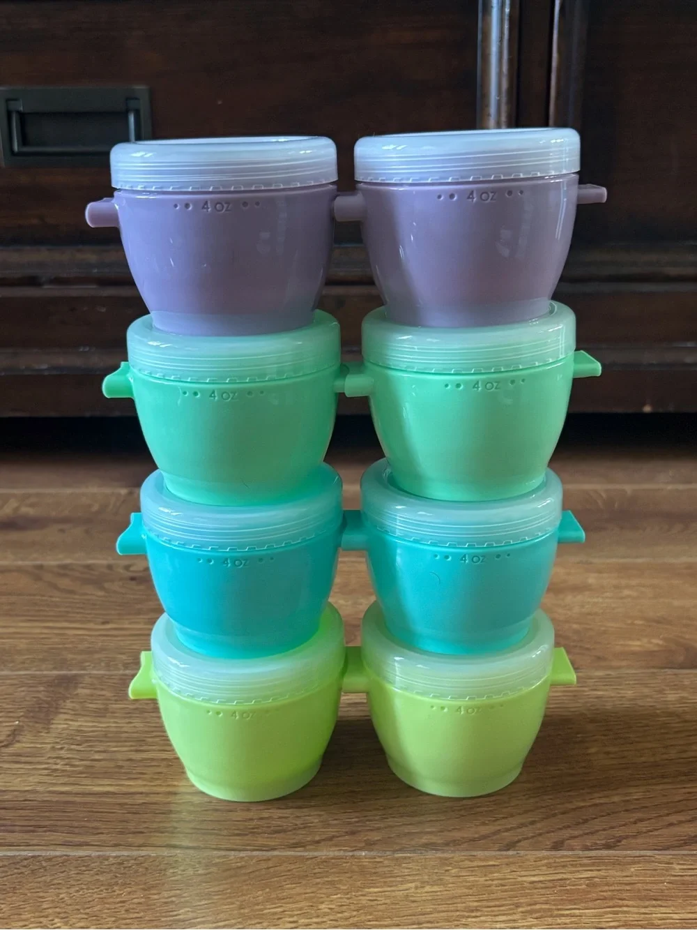 Melii baby food & snack containers set of 8